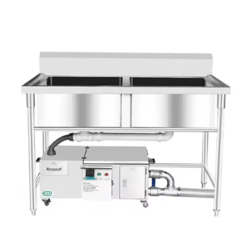 Commercial Kitchen Grease Trap - 厨房用高セキュリティ油水分離器、効率的な油分捕捉器、ステンレス製業務用グレード
