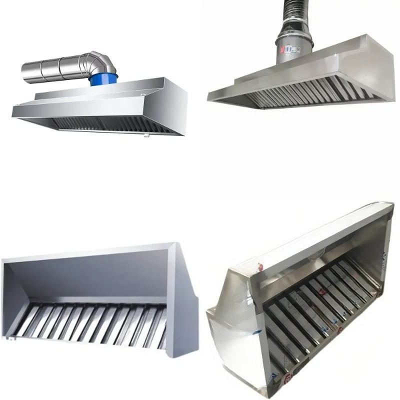 Commercial Kitchen Exhaust Hood - キットラロン業務用ステンレス製排煙フードレストランホテル厨房排気レンジフードシステム
