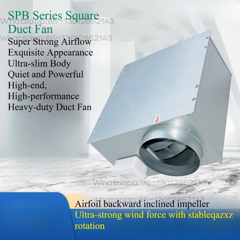 Commercial Kitchen Exhaust Hood - キッチン用スーパーチャージド角型ダクトファンボックス工業用換気扇SPB排気フード業務用強力排気ファン