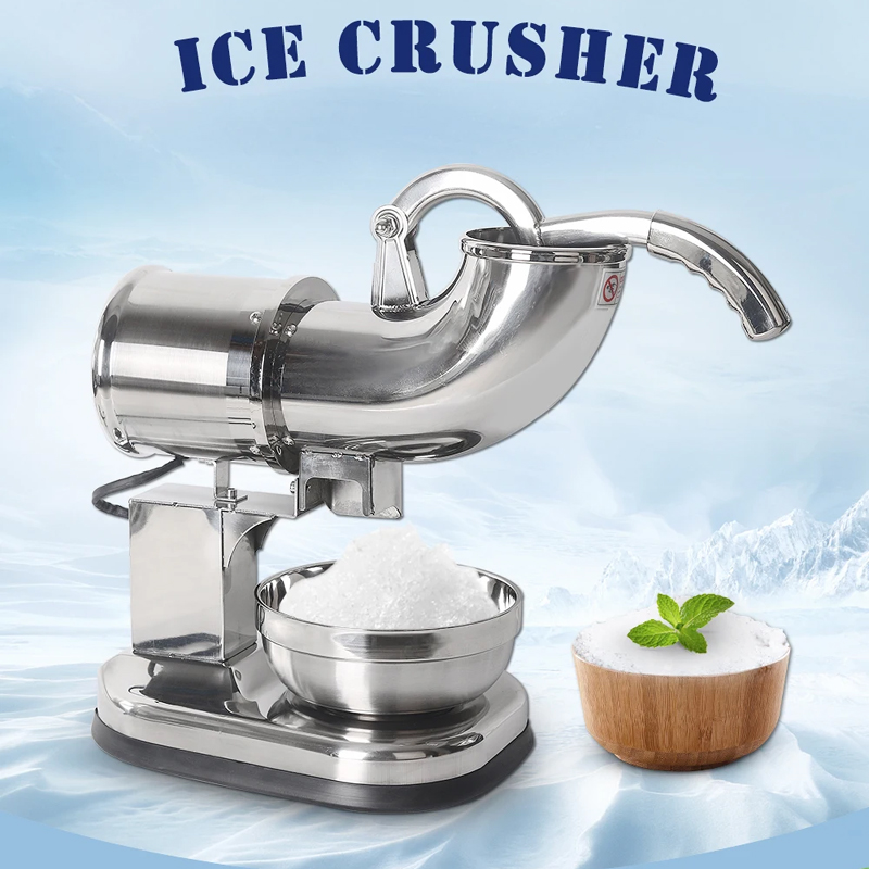 Slushy Machine - 200W業務用高品質ステンレス製スラッシーメーカーアイスシェーバー
