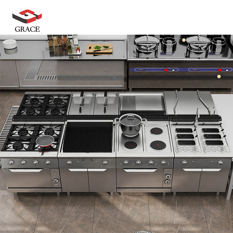 Commercial Kitchen Supplier - GRACE ヘビーSS304業務用厨房機器 - ホテル・レストラン厨房向け洋食レストラン設備一式サプライヤー