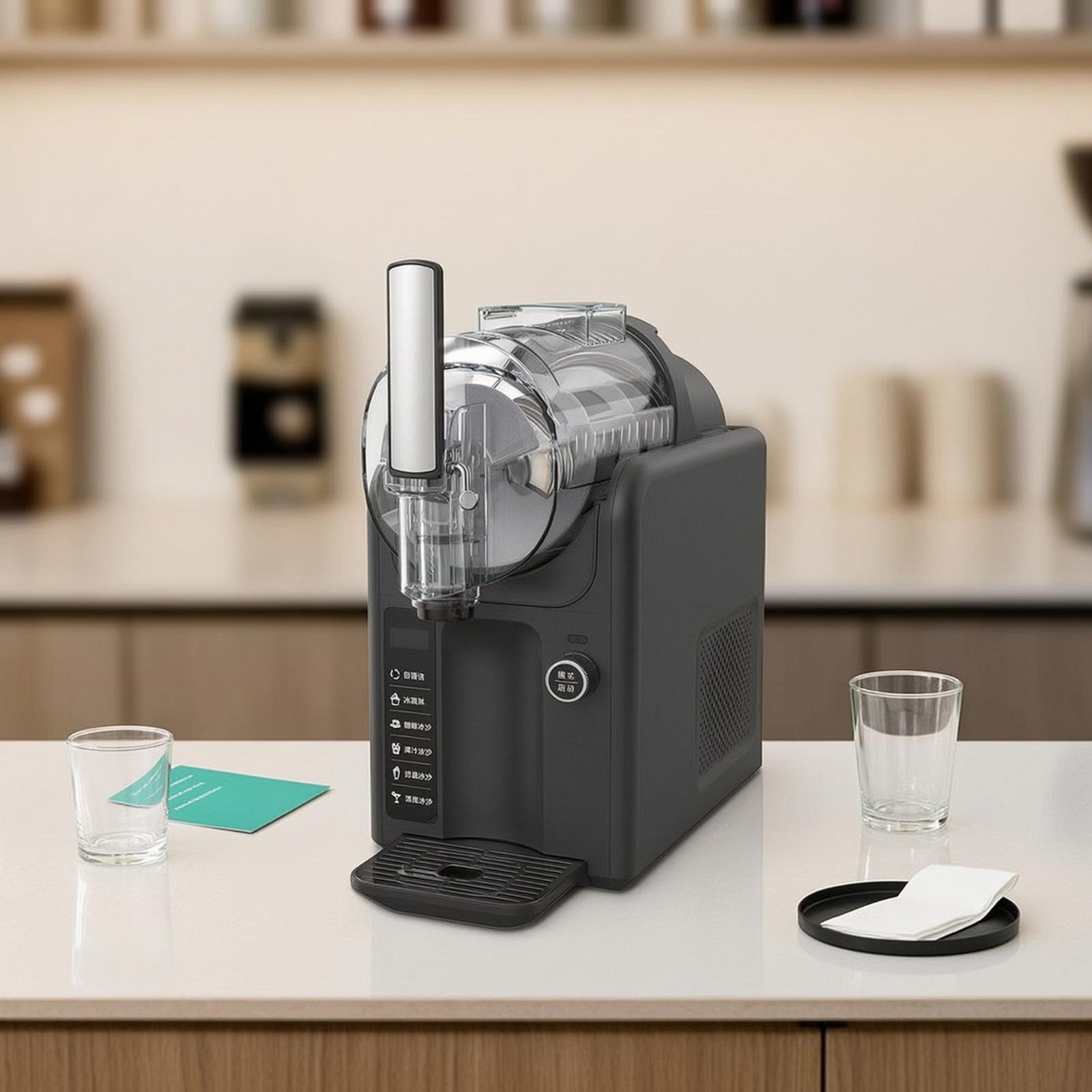 電動スラッシーメーカーマシン、冷たい飲み物用、冷凍デザートメ - Slushy Machine のレビューと価格