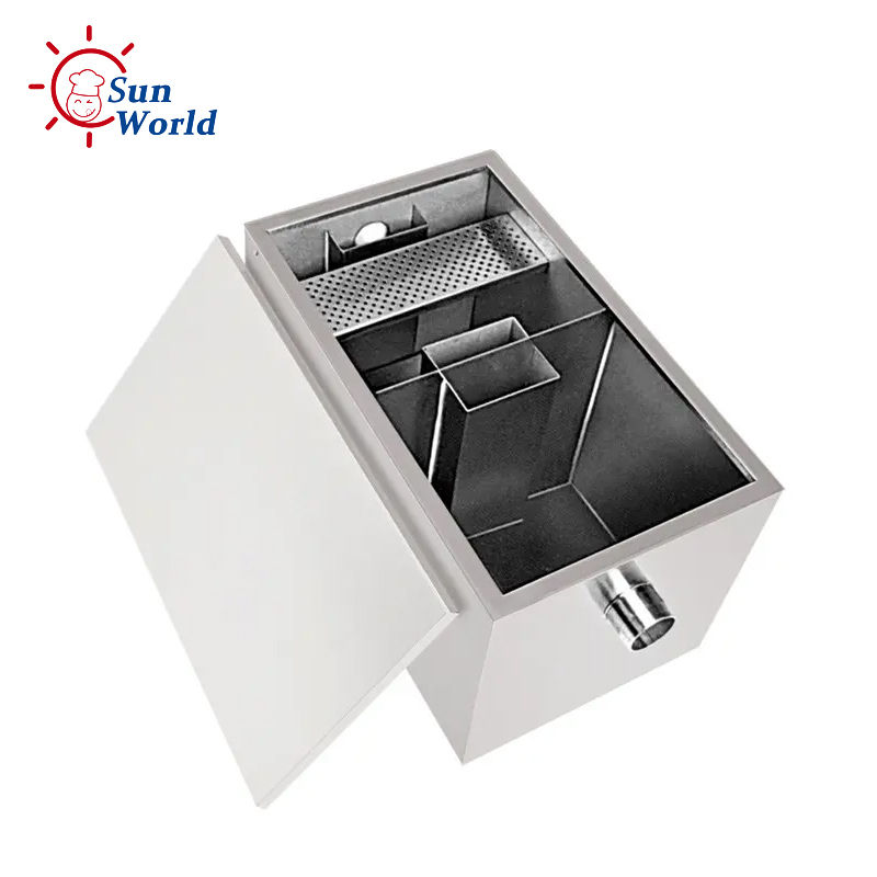 業務用シンク下油水分離器、商業用油水分離装置、レストラン厨房 - Commercial Kitchen Grease Interceptor のレビューと価格