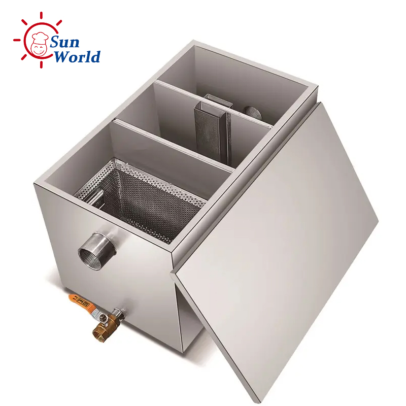 業務用シンク下油水分離器、商業用油水分離装置、レストラン厨房 - Commercial Kitchen Grease Interceptor のレビューと価格