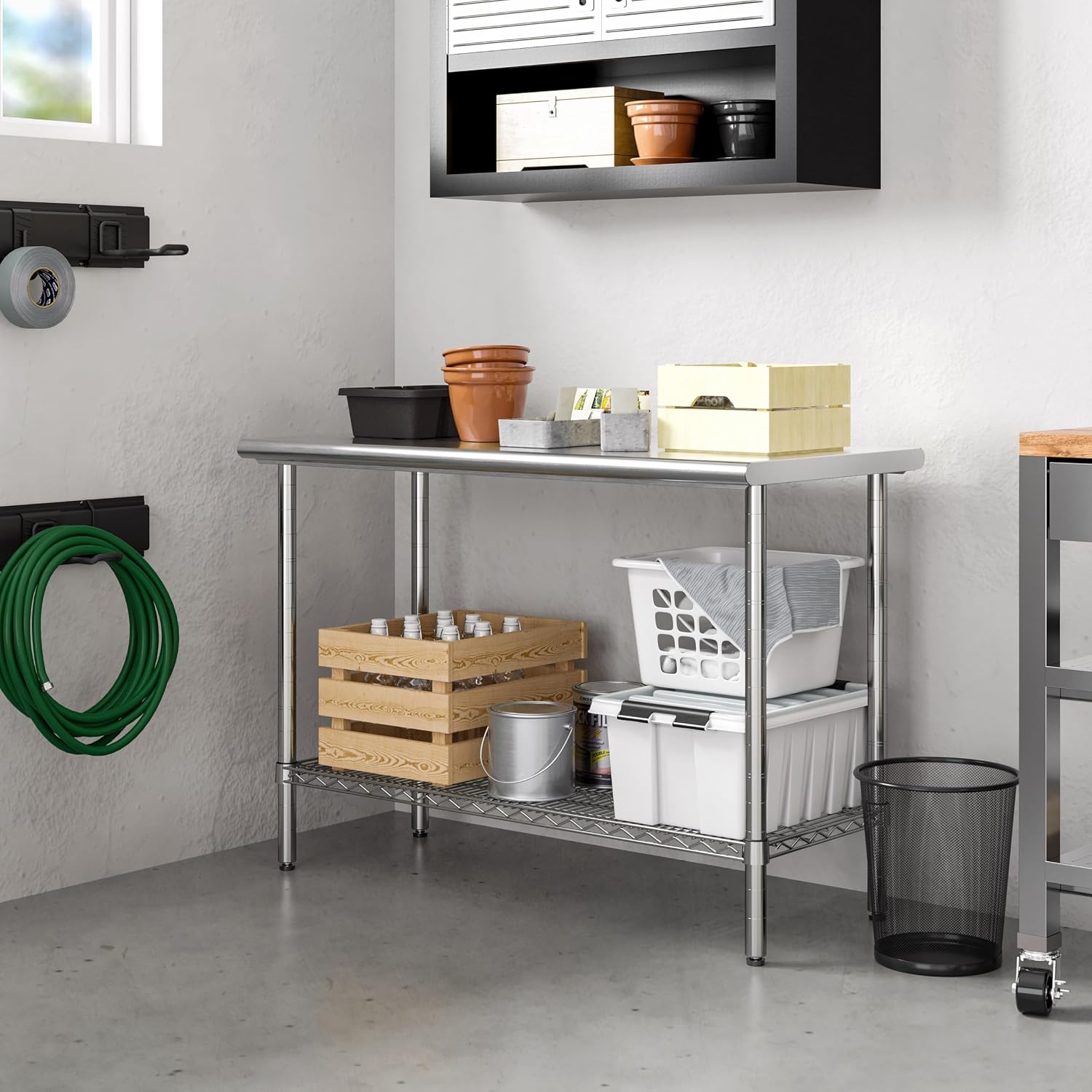 業務用ワークテーブル アイランドユーティリティカート プリッ - Commercial Kitchen Warehouse のレビューと価格