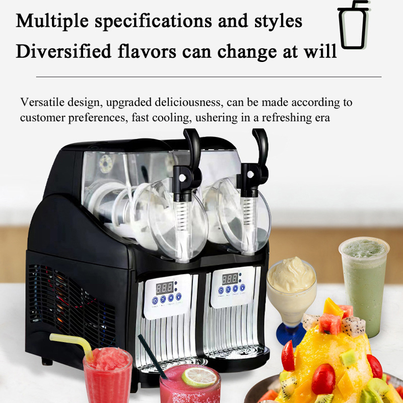 砂氷スラッシュ製造機、電動雪解け機、アイスクリームスムージー - Slushy Machine のレビューと価格