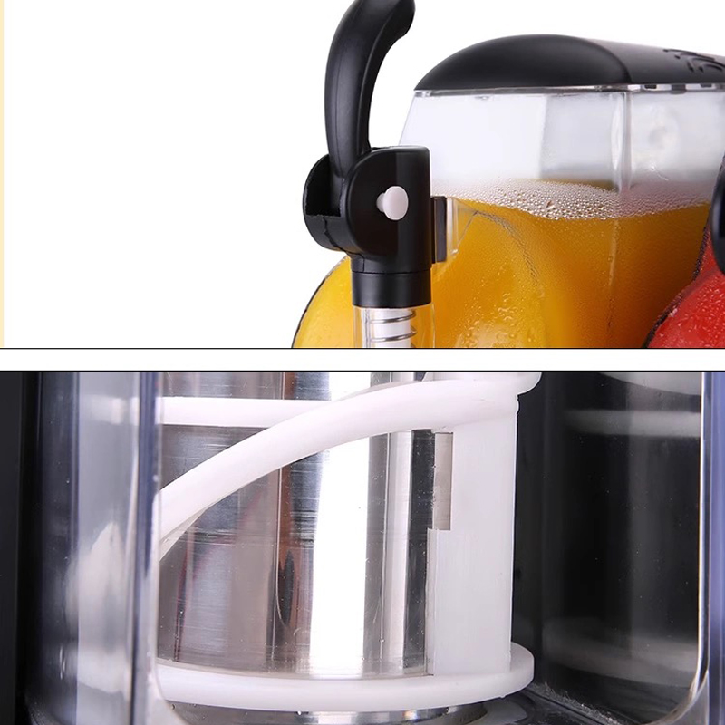 業務用4Lダブルタンク スラッシュマシン コールドドリンク  - Slushy Machine のレビューと価格