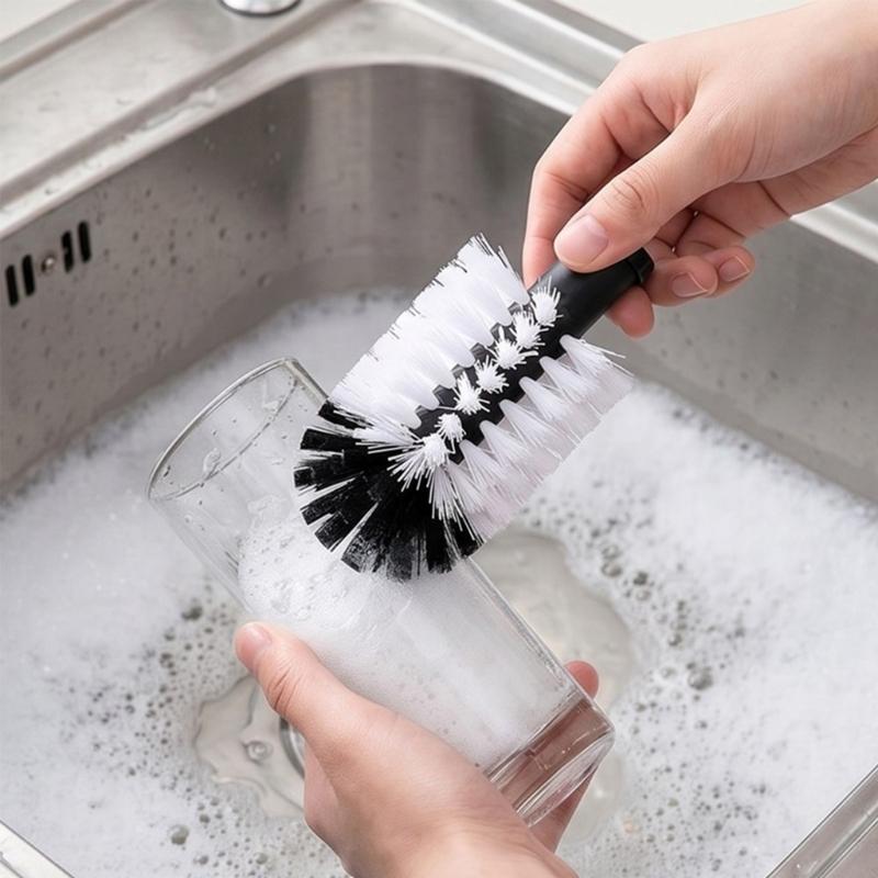 L9BE 水ボトル洗浄ブラシ ガラス カップ ウォッシャー  - Kitchen Cleaner Commercial のレビューと価格