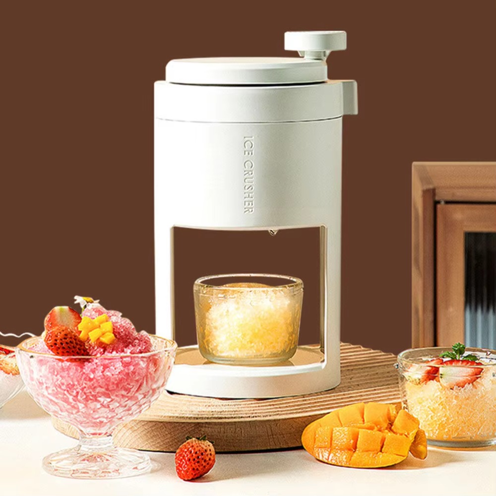 手動式かき氷機、圧力スプリング、滑り止め設計、取り外し可能な - Slushy Machine のレビューと価格