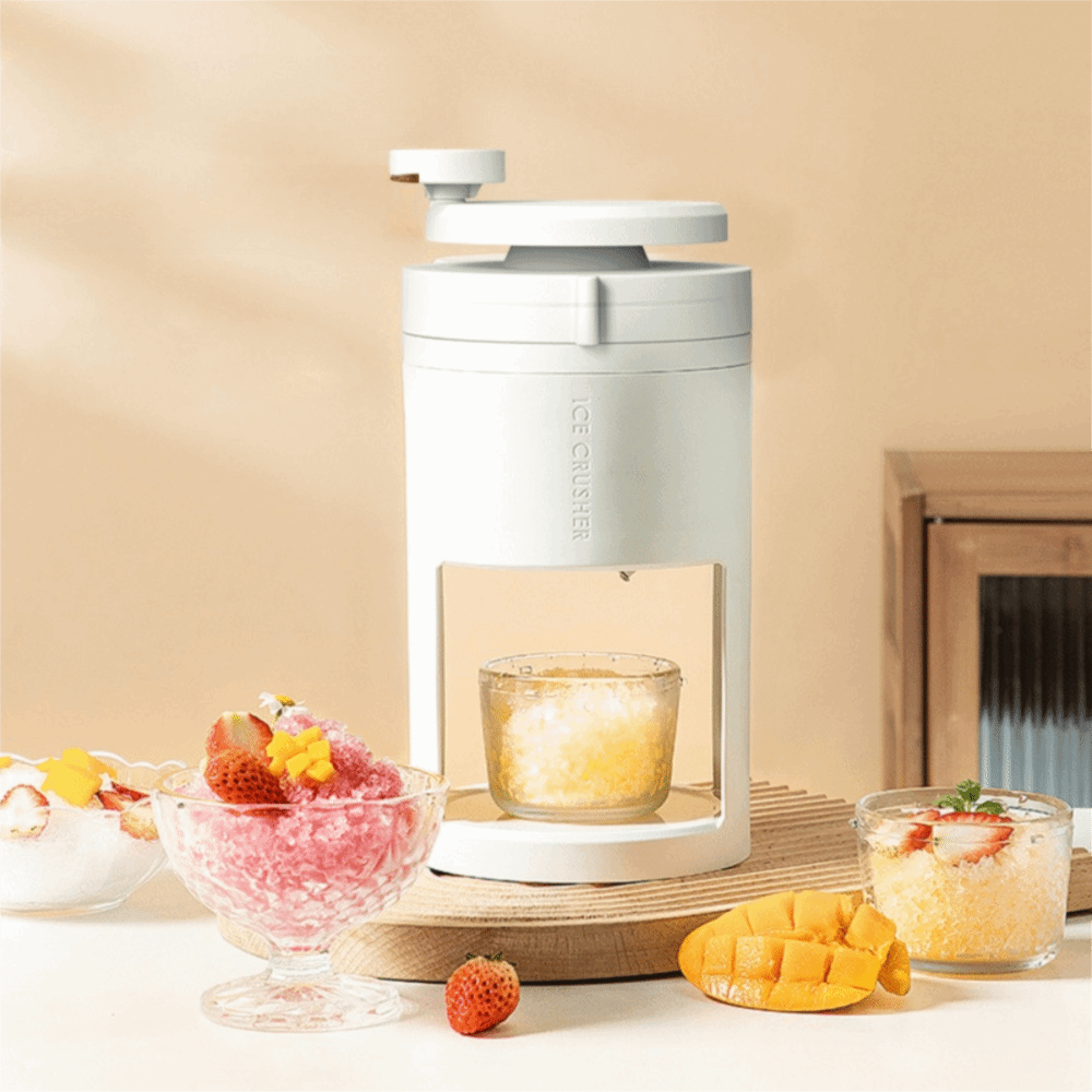 手動式かき氷機、圧力スプリング、滑り止め設計、取り外し可能な - Slushy Machine のレビューと価格