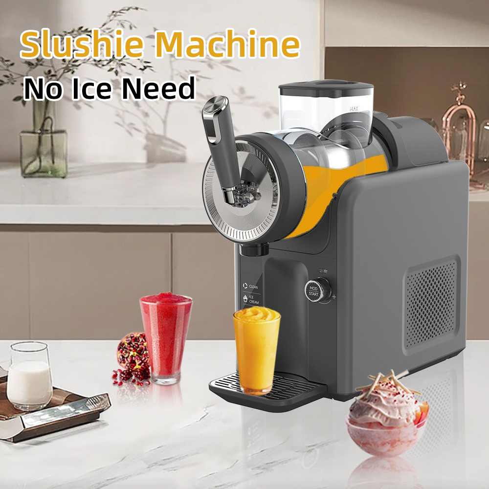 2in1アイスクリームメーカー、家庭用スラッシーマシン、氷不 - Slushy Machine のレビューと価格
