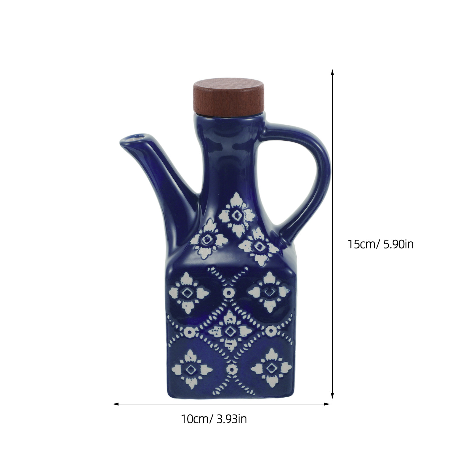 セラミック製オリーブオイルディスペンサーボトル 250ml  - Commercial Kitchen Japanese のレビューと価格
