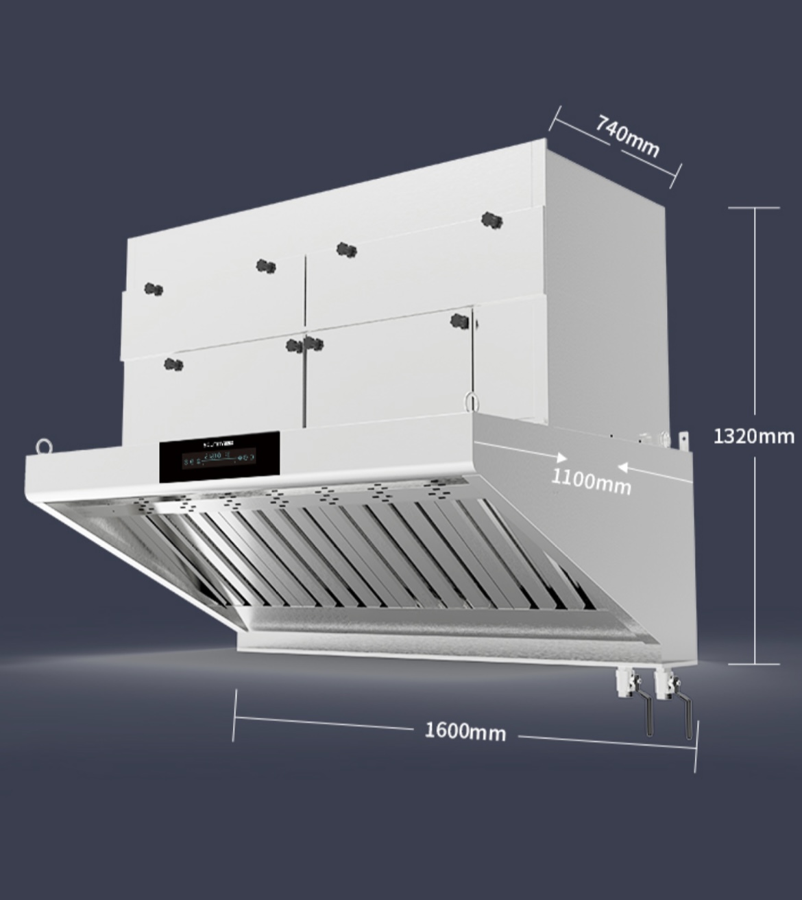 価格設定されたダクトレスキッチンフードESPフィルター排出商 - Commercial Kitchen Exhaust Hood のレビューと価格