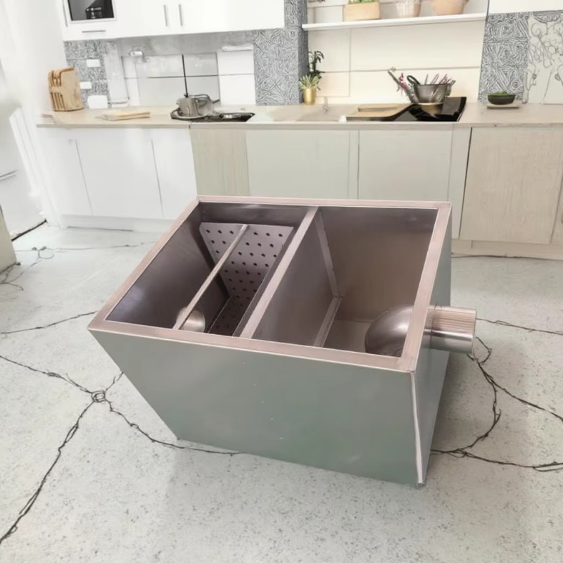 業務用厨房シンク用新型ステンレス製グリーストラップ、レストラ - Commercial Kitchen Grease Trap のレビューと価格
